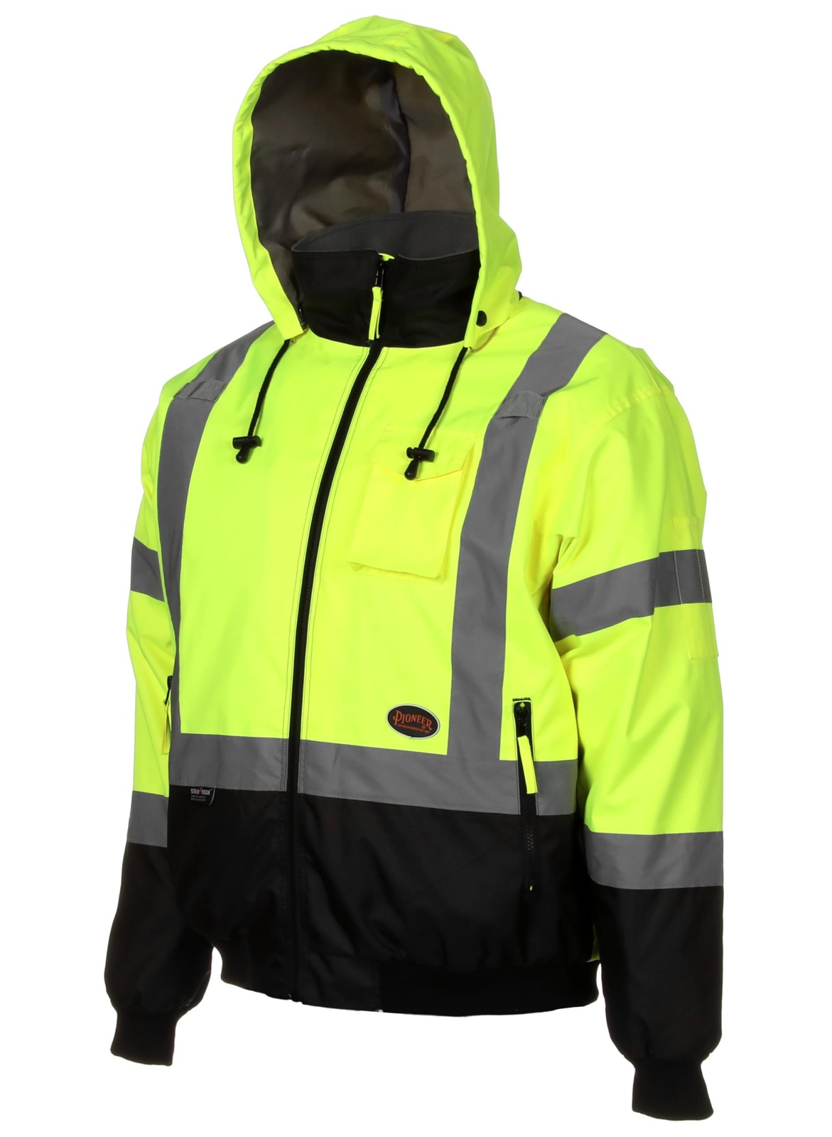 Pioneer Hi Vis Safety Bomber for Men – Waterproof, Reflective ANSI Class 3 Winte