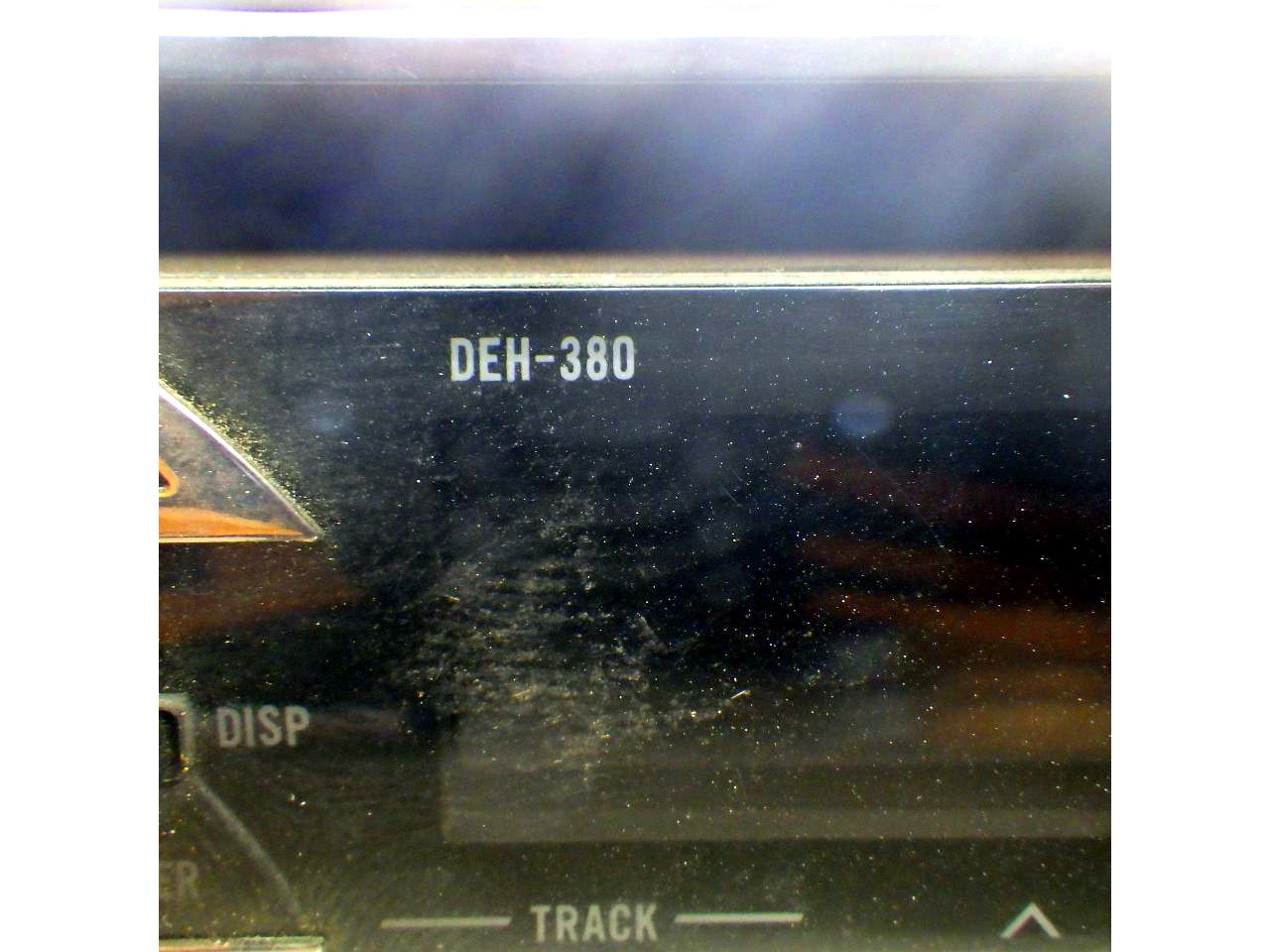 Pioneer carrozzeria DEH-380 Car Stereo Not AUX CD For Parts Untested AS-IS