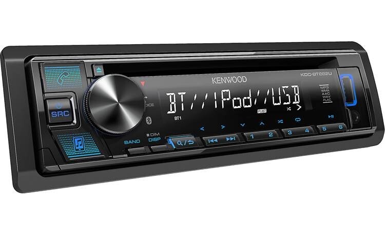 Kenwood KDC-BT282U CD receiver w/ AM/FM tuner & Bluetooth (Factory Refurbished)
