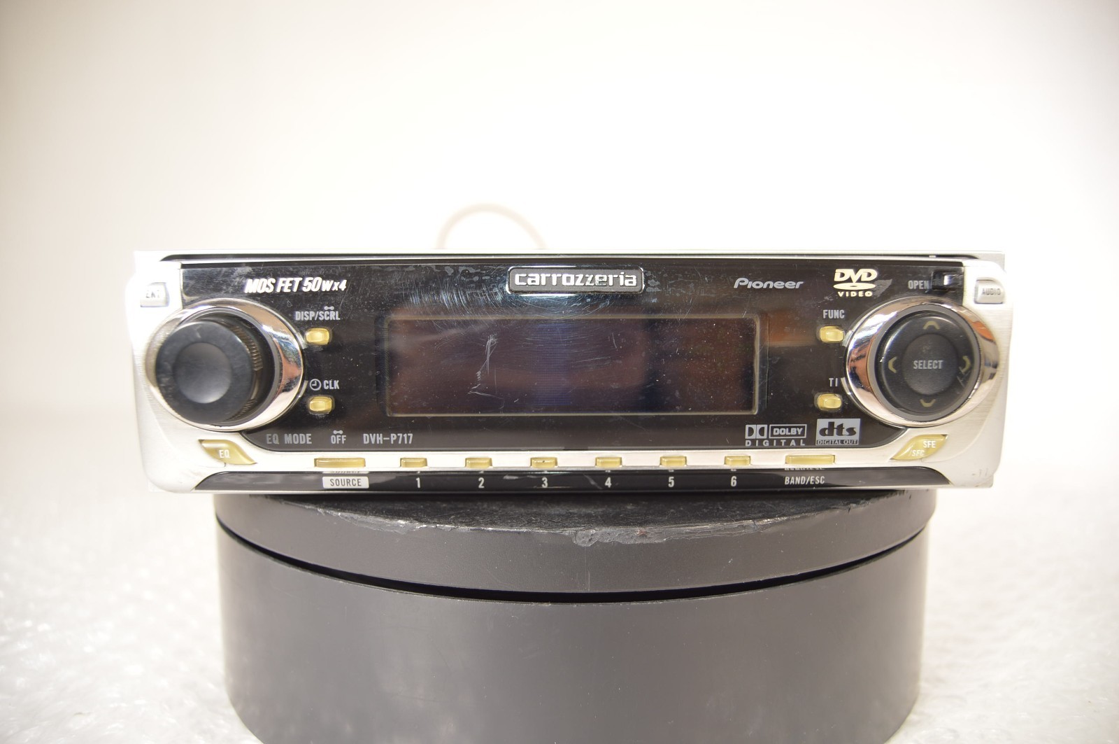 Pioneer Carrozzeria DVH-P717 1DIN Car Audio CD WMA MP3 Player Tasted Excellent