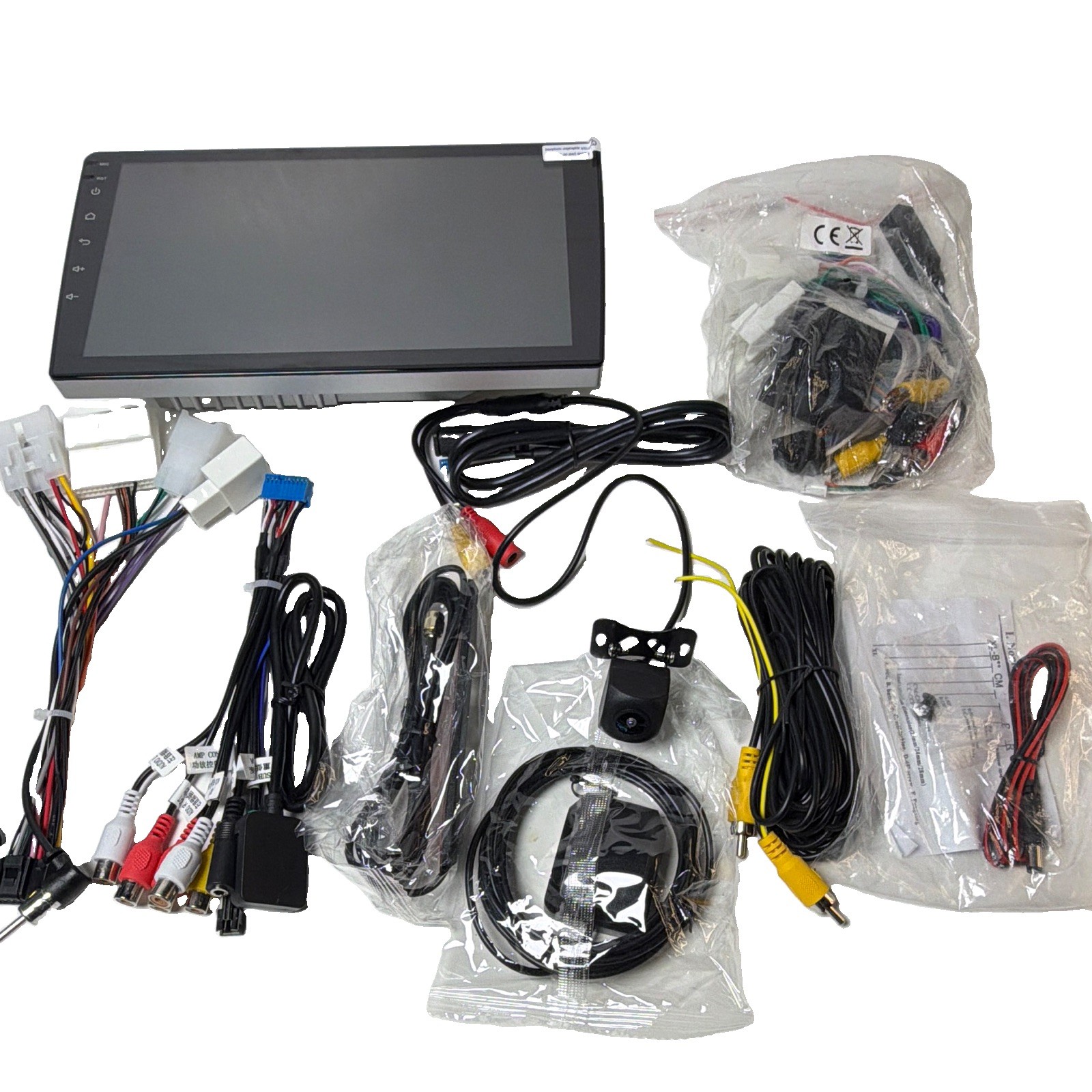 9” Android Car Stereo Wireless Apple CarPlay Android Auto GPS Camera Kit