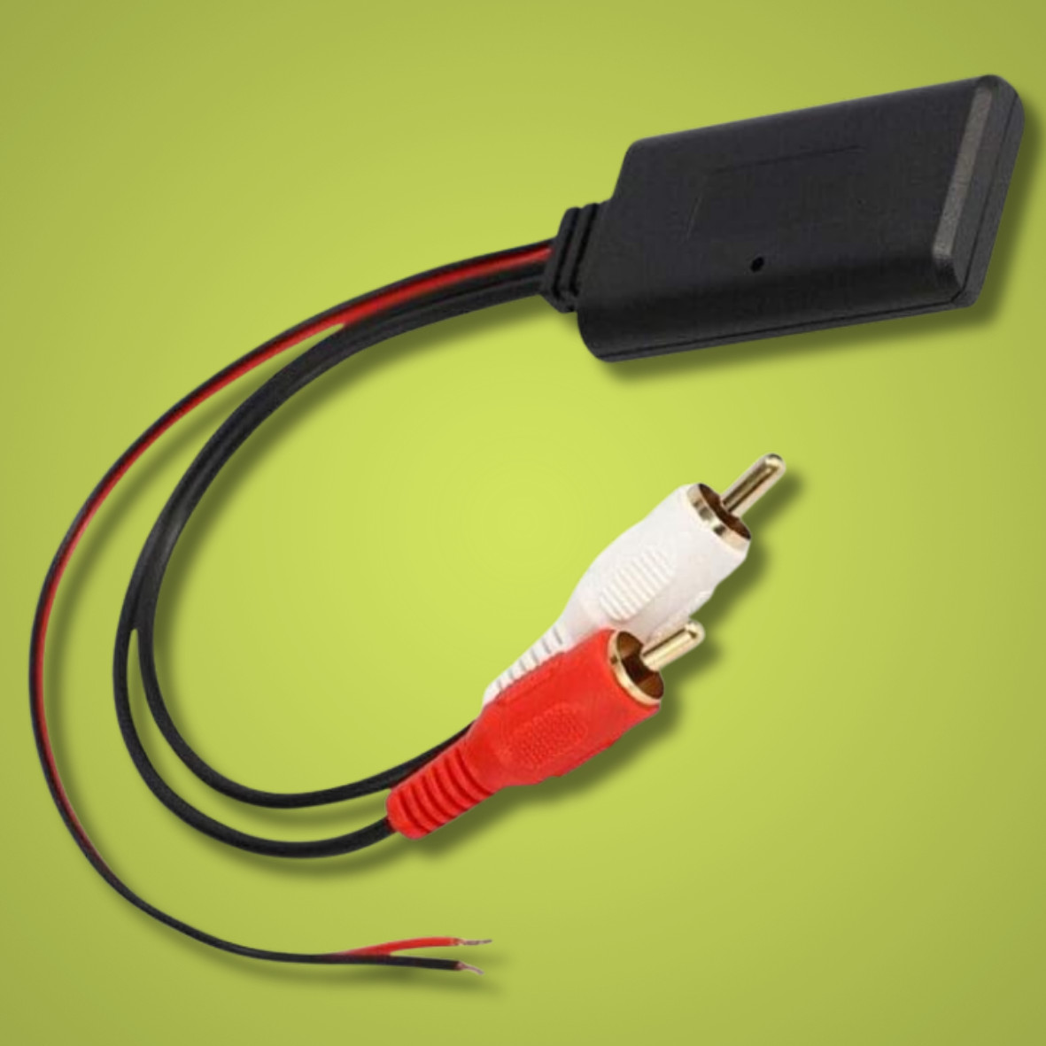 Car Audio Stereo Bluetooth AUX Receiver Module 2 RCA Interface Cable Adapter