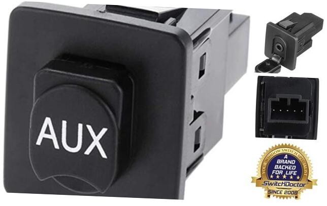 Auxiliary Port, Input Jack, Aux for 2008-2011 Honda Accord, 2009-2012 Honda