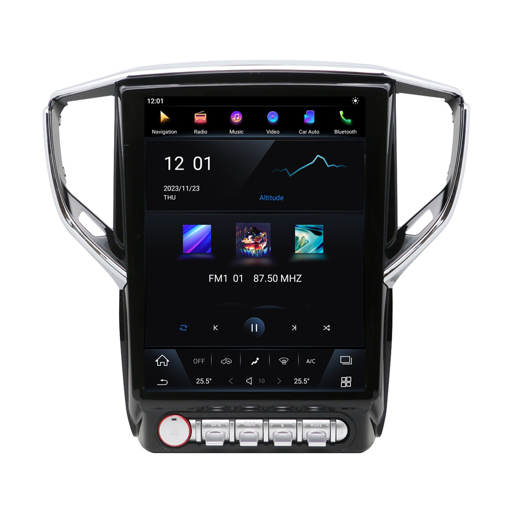 12.1″ Android Navigation Car Gps Stereo Tesla Style For Maserati Ghibli 2014~19