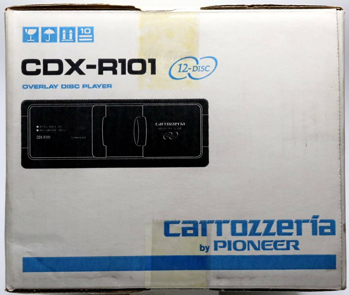 Carrozzeria 12 series CD changer CDX-R101 Optical digital compatible