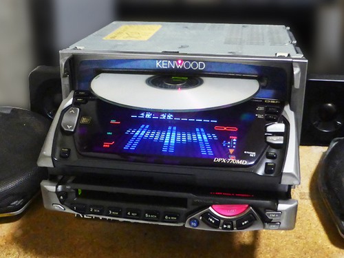 Kenwood DPX-770MD 2DIN CD MD Deck Player Working