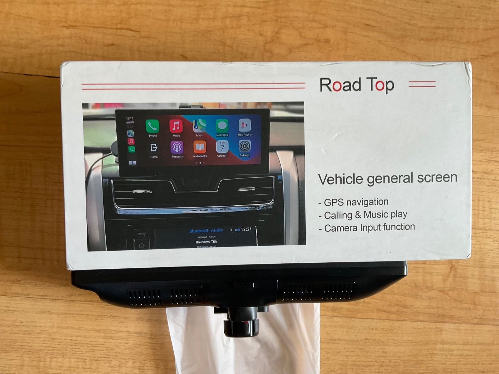 Road Top Wireless Carplay Bluetooth Touchscreen Stereo for All Different Car