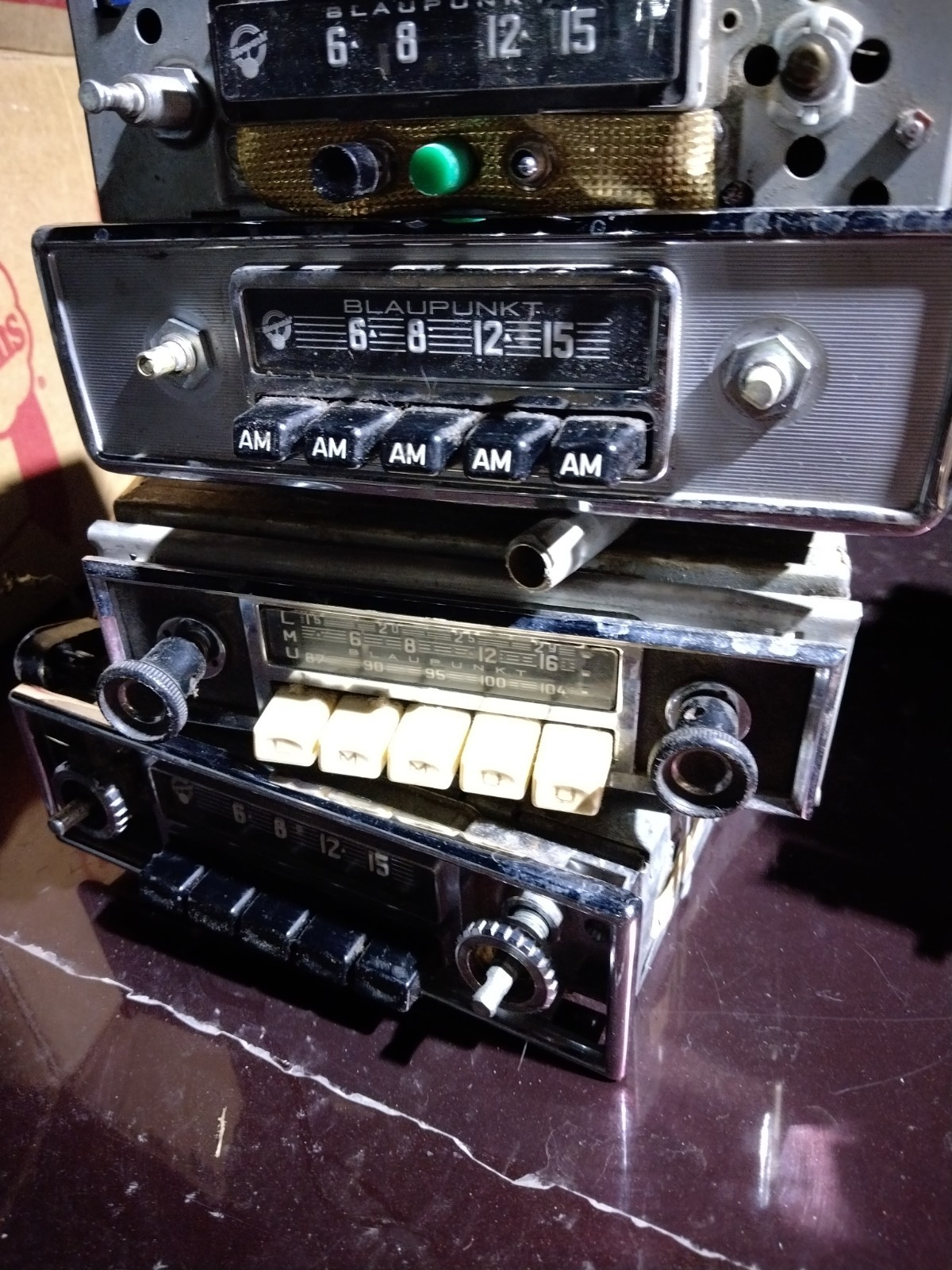 Used Vintage Blaupunkt Hamburg Classic Car stereo Radio 50s/60s