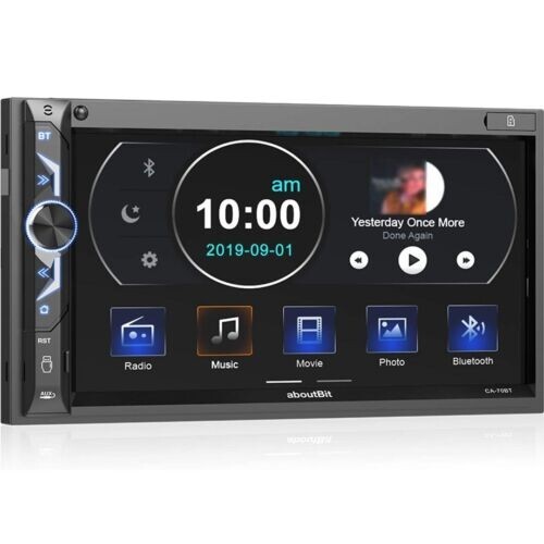 CAR STEREO DRIVING ENTERTAINMENT CA-70BT BLACK 7″ DOUBLE DIN