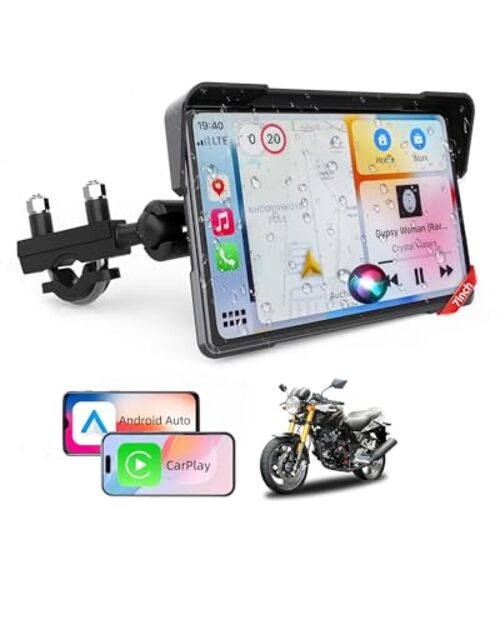 2026 Motorcycle CarPlay Screen & Android Auto 7″ Pantalla Carplay Screen