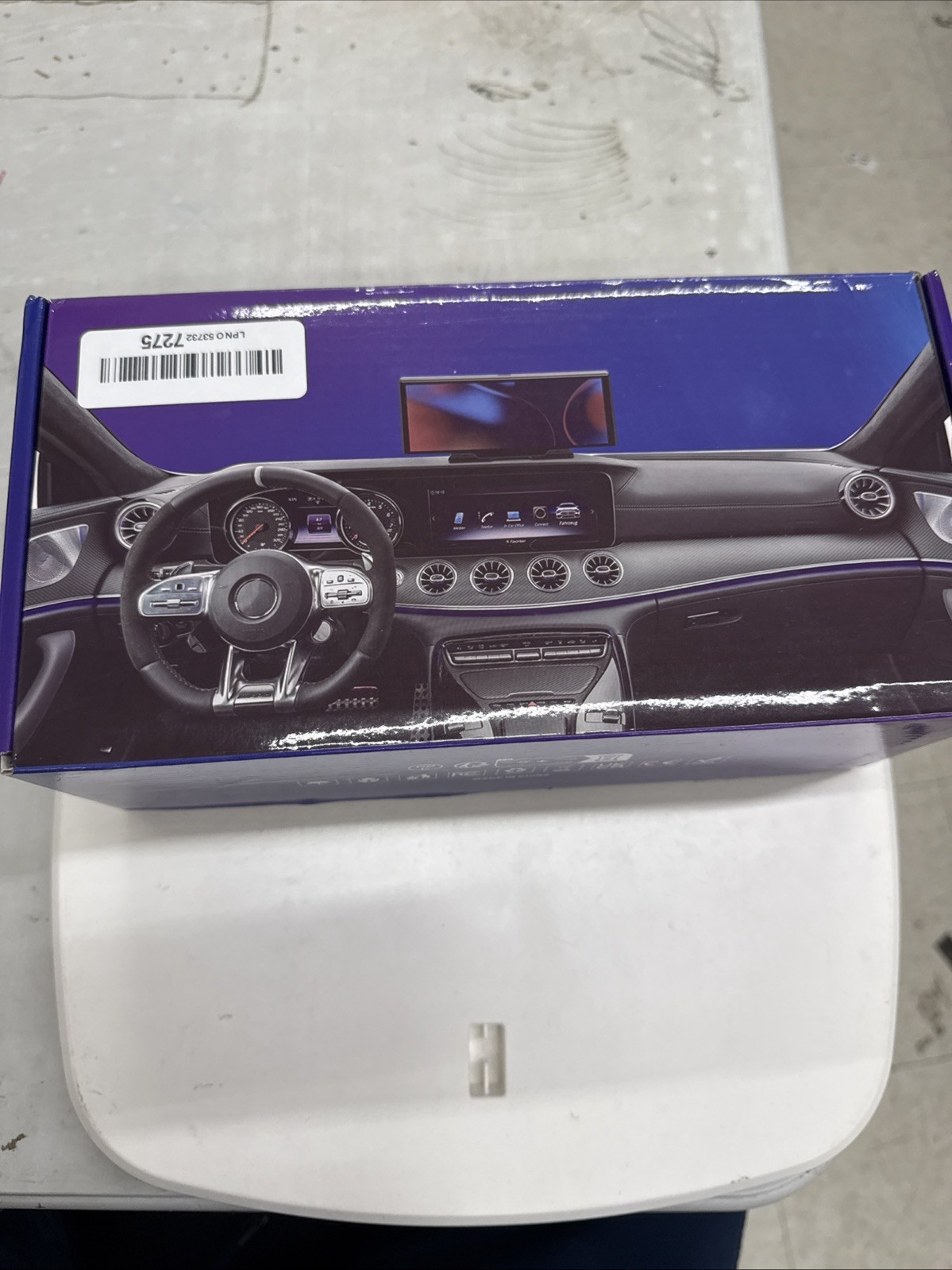 Wireless Carplay Screen with 4K Dash Cam, 9″ Portable Carplay Screen for Car wit