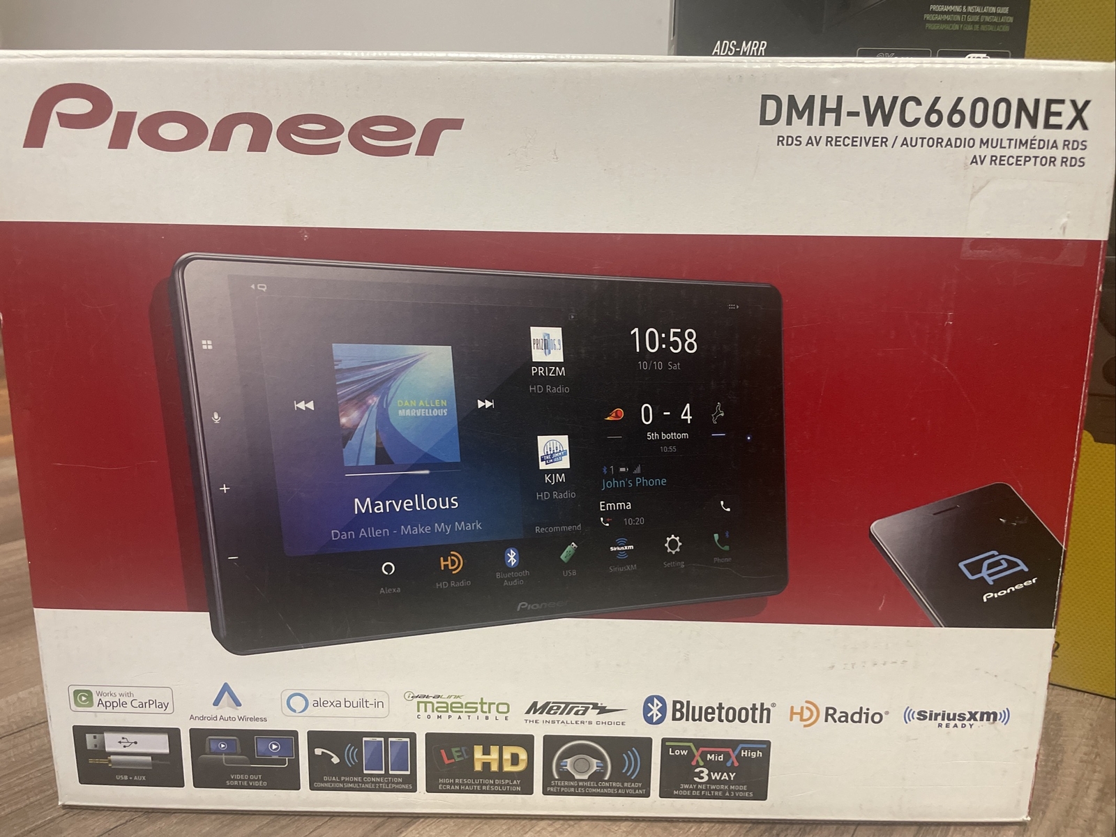 Plug and Play 2015-2021 Mustang Pioneer Maestro Radio Install Kit DIY
