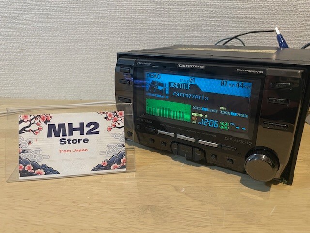 Pioneer Carrozzeria FH-P888MD 2Din Car Audio CD/MD Player Receiver Tested
