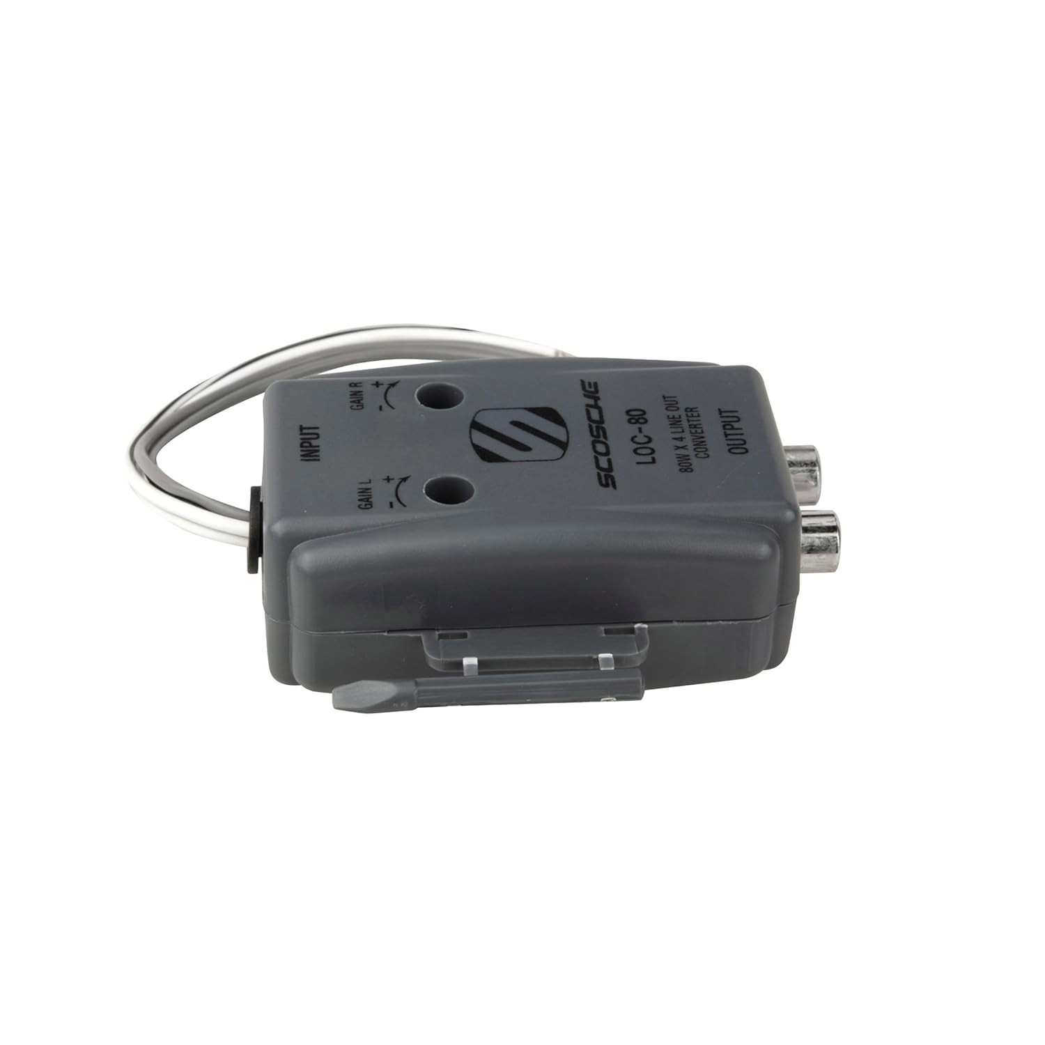 Line Output Converter 2 Channel RCA High Low Car Audio Amplifier