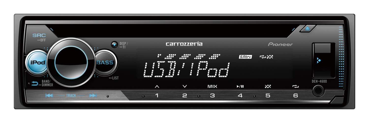 Pioneer audio o 1D CD USB iPod iPhone AUX DSP Carrozzeria