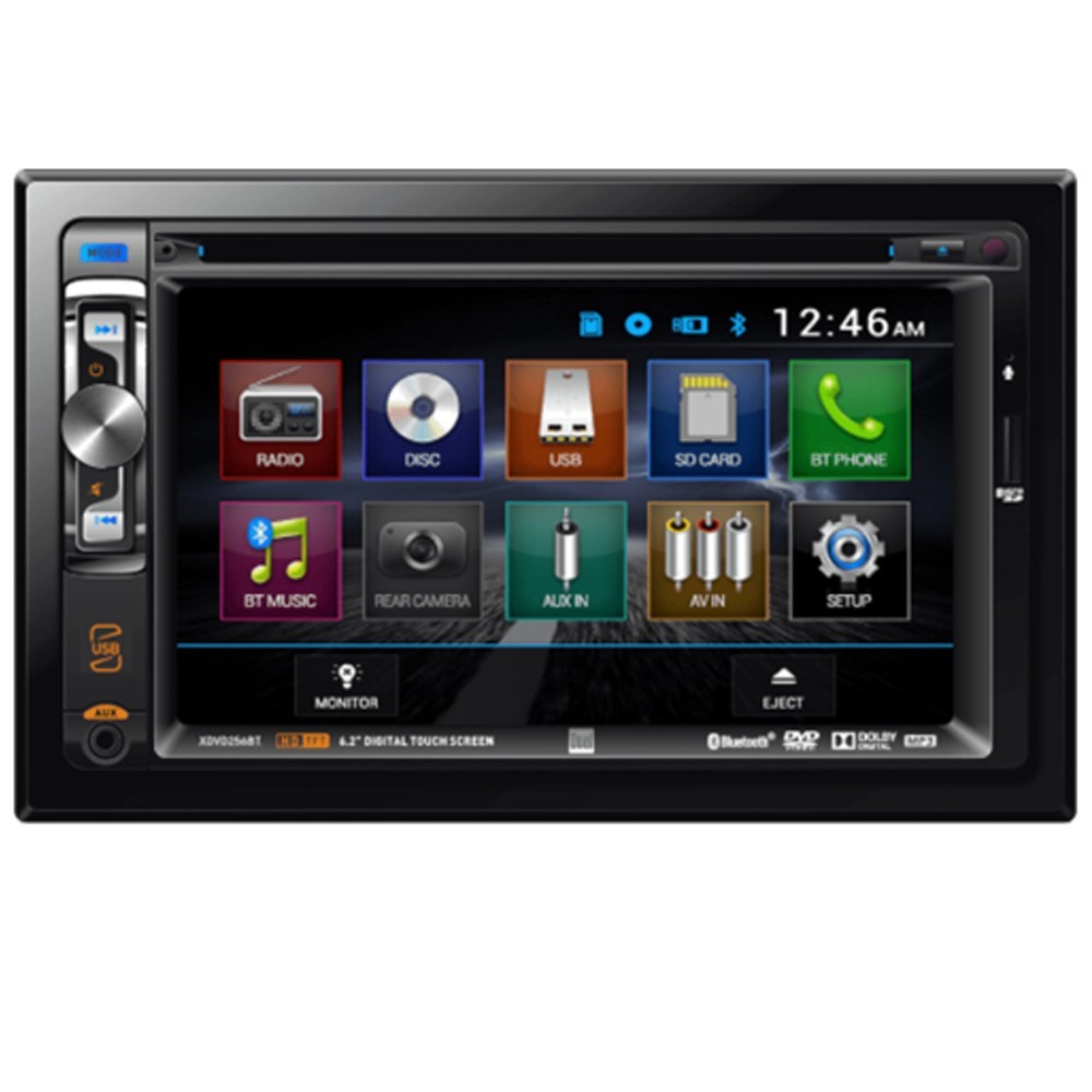 DV271BT 6.2″ CD/DVD Bluetooth AM/FM Radio Car Stereo For 2007-2008 Honda FIT