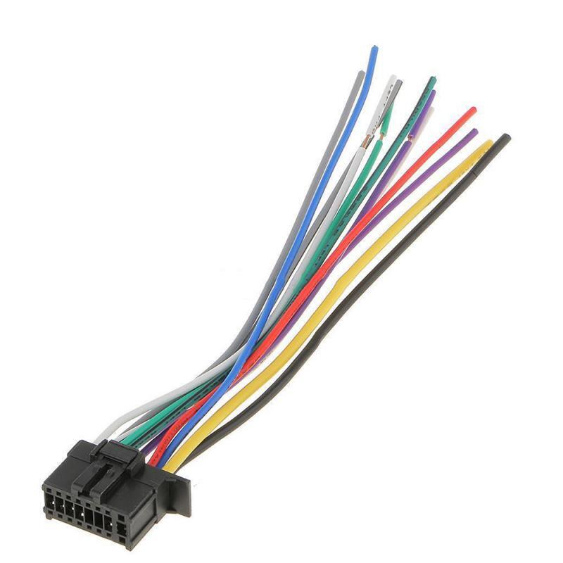 Car Stereo CD Player 16 Pin Wiring Harness Aftermarket for Pioneer 2350 Radio