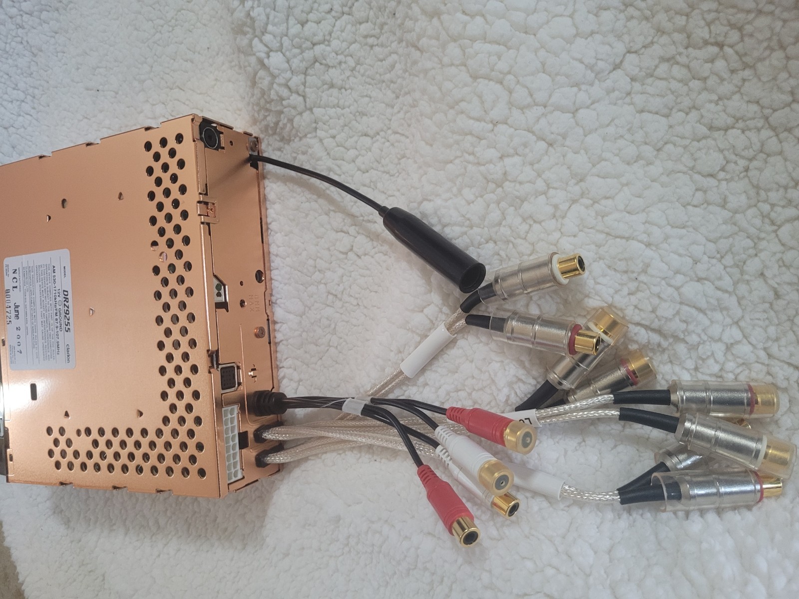 Clarion Drz 9255 Copper chasis Audiophile