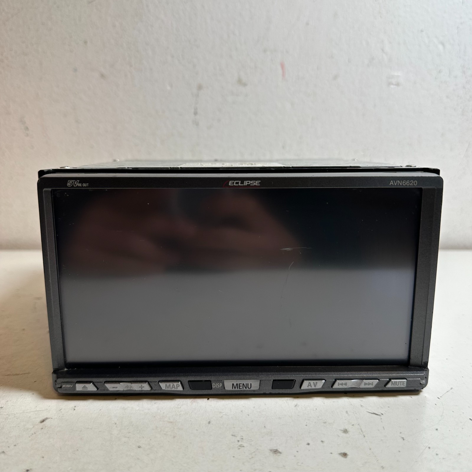 Fujitsu Eclipse AVN 6620 7″ TFT LCD Built-in Amplifier DVD Navigation Receiver