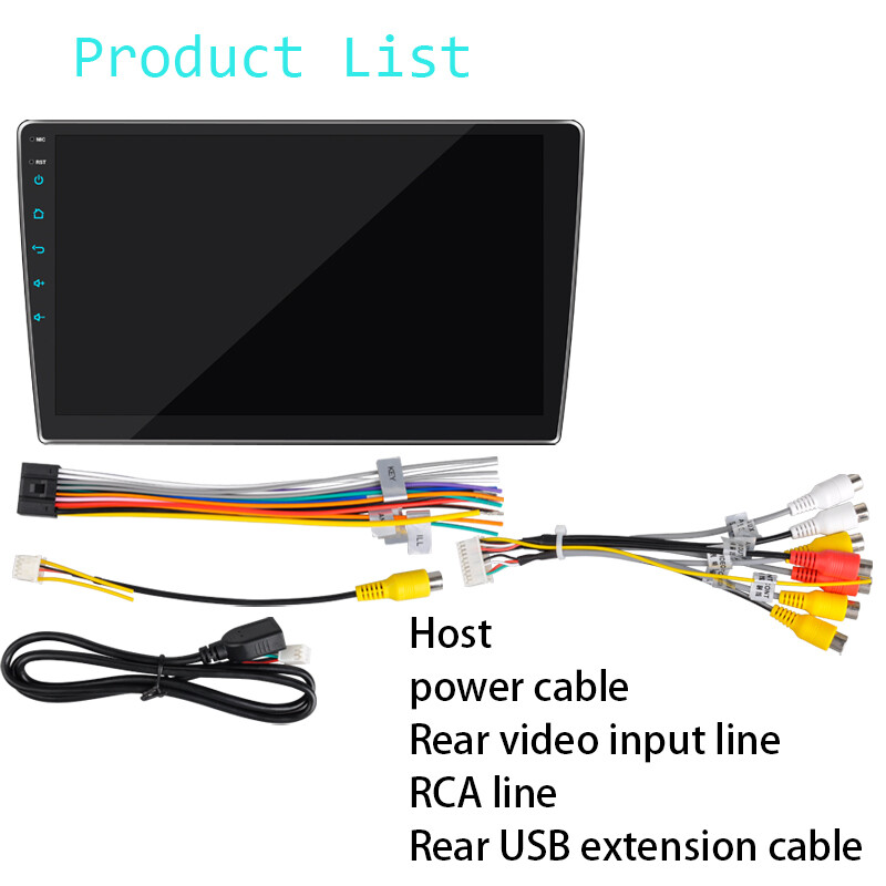 Single Din 10 inch Bluetooth Mirror Link FM/AM radio Car MP5 Player Touch screen
