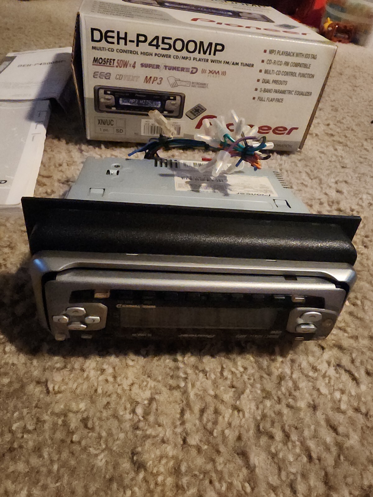 PIONEER DEH-P4500MP CAR STEREO “CLASSIC” STILL IN ORIGINAL BOX