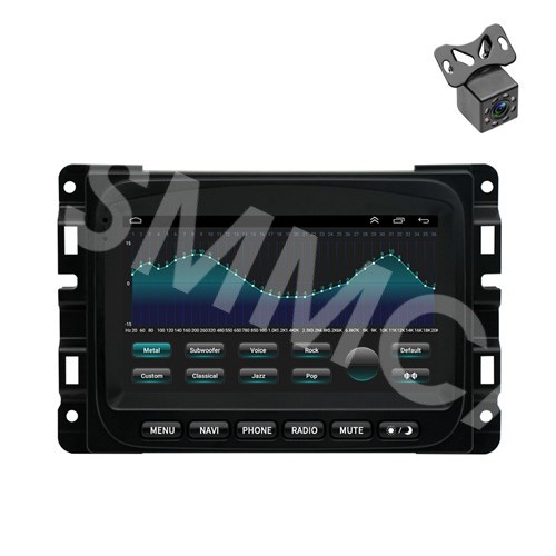 Car MP5 Player Navi Touch Screen BT SWC W/Camera Fit For Jeep Compass 2017-2020