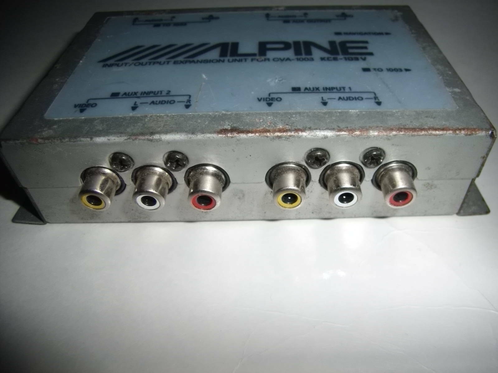 Alpine Input Output expansion unit for CVA-1003 model KCE-103V 12V DC