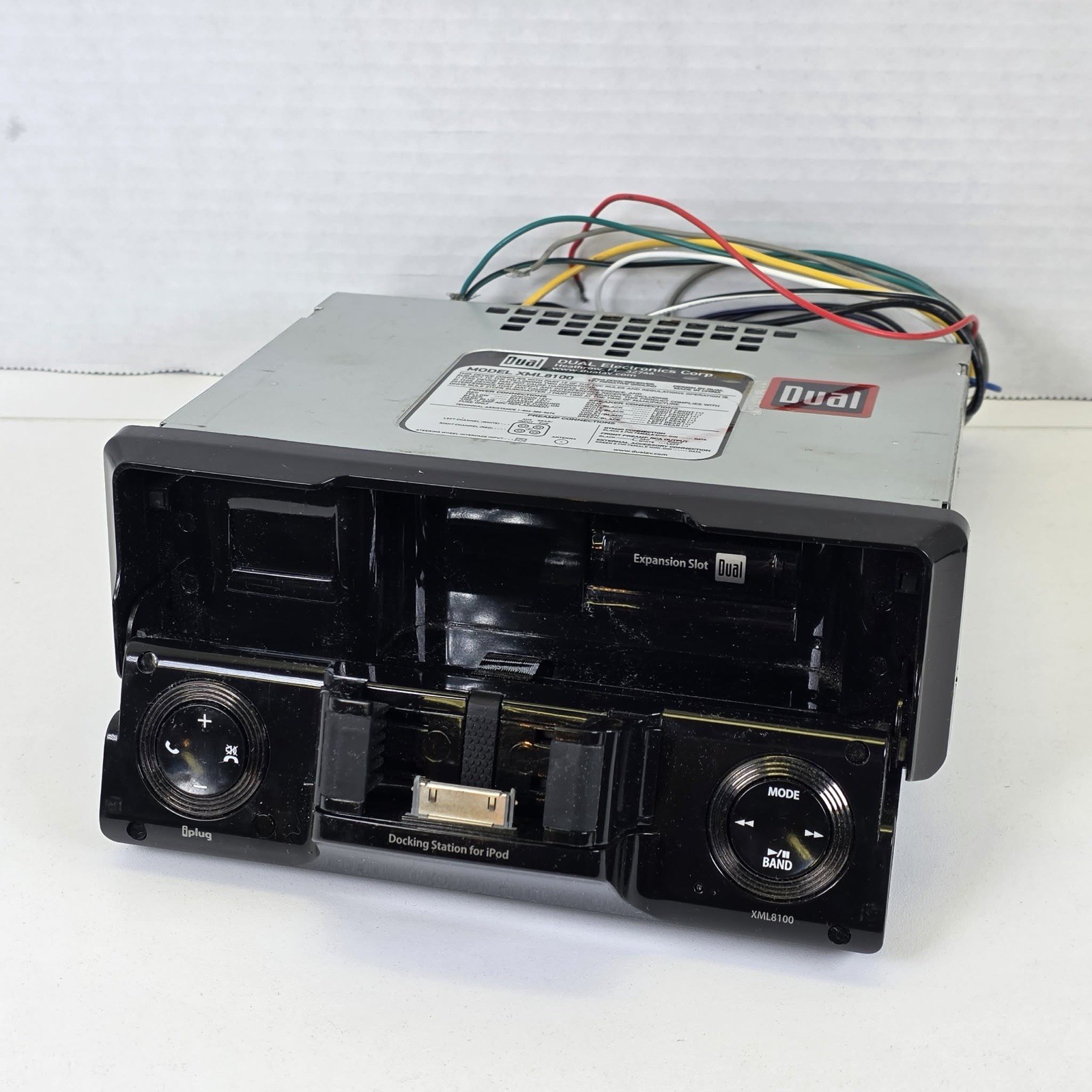 Dual Electronics XML8100 Mechless Car Stereo Receiver with Remote