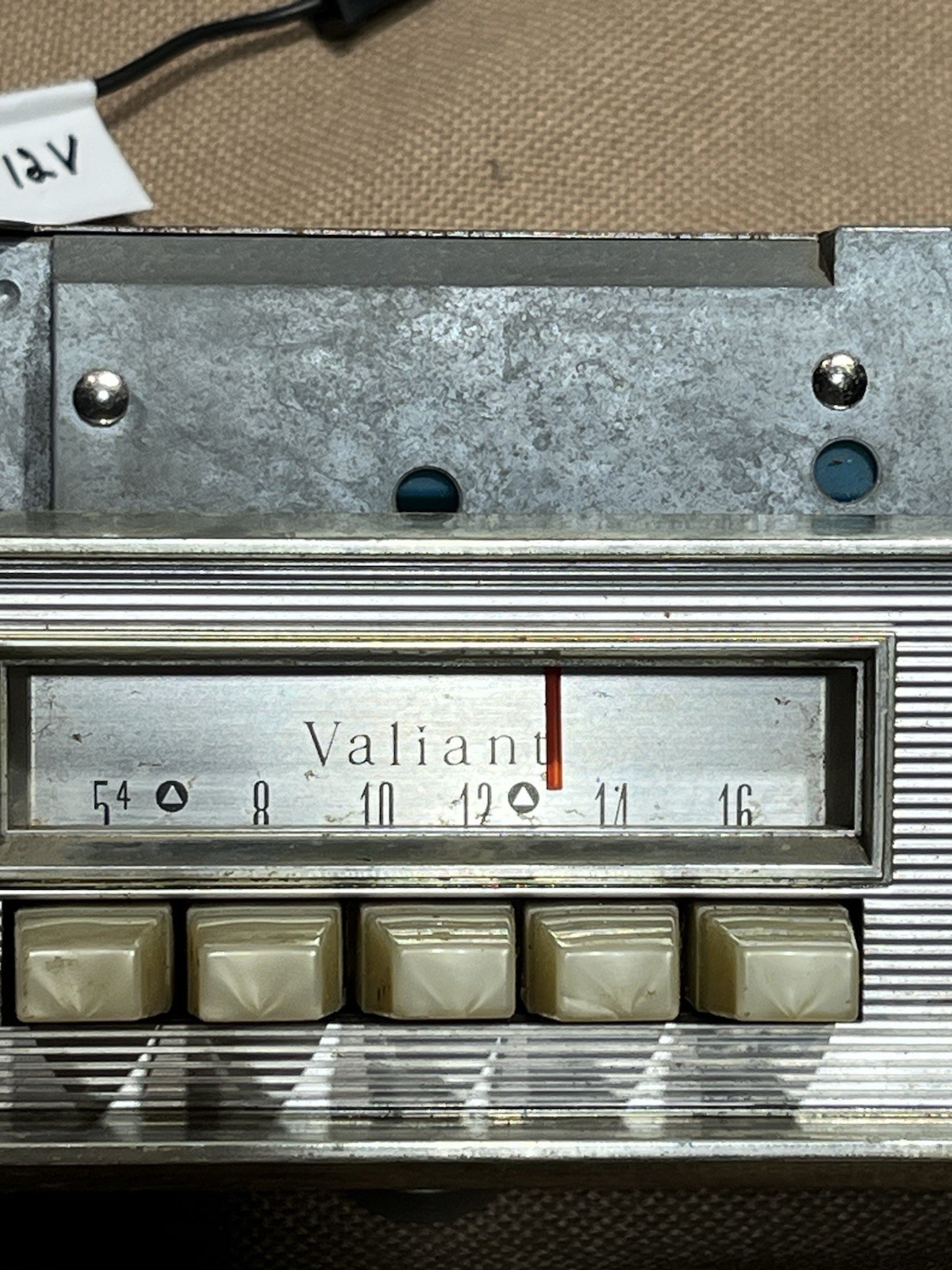 Vintage 1960s Plymouth Valiant Mopar 203 Transistor AM Radio