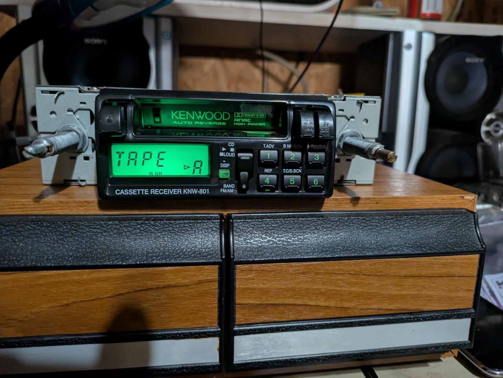 VTG Rare 90s Flagship Kenwood KRC 3006 Audio Car Stereo Radio CD Changer Control
