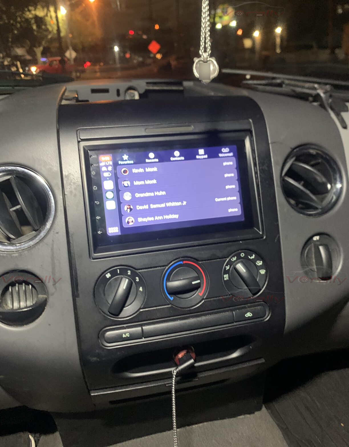 For 2004-2008 Ford F150 Dash Radio Stereo GPS Head Unit Apple CarPlay bt +Camera