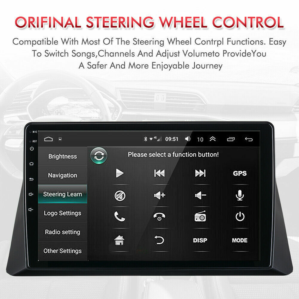 For Honda Accord 2008-2013 Android 15 2+32GB Car GPS Stereo Radio Apple Carplay