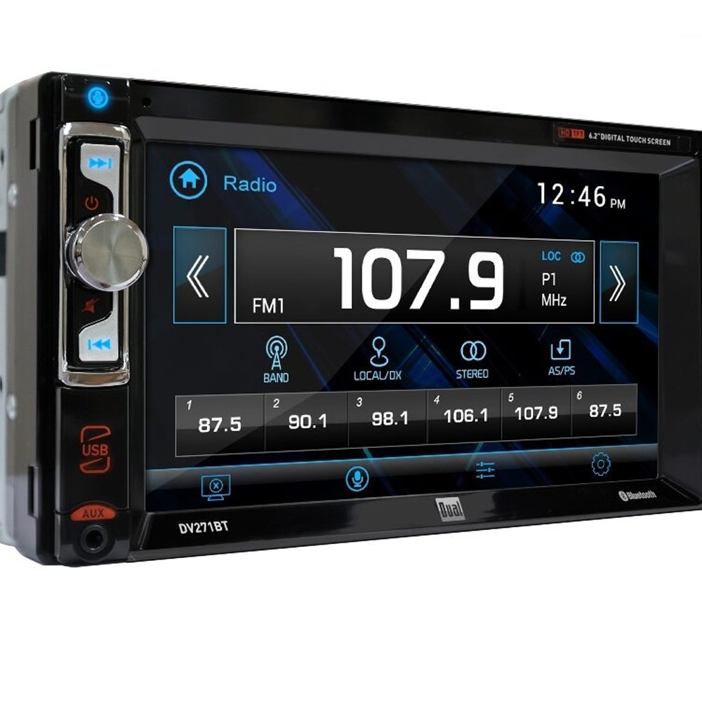 DV271BT DVD Car Stereo Double DIN Dash Kit, Camera For Nissan 2004-2006 Titan
