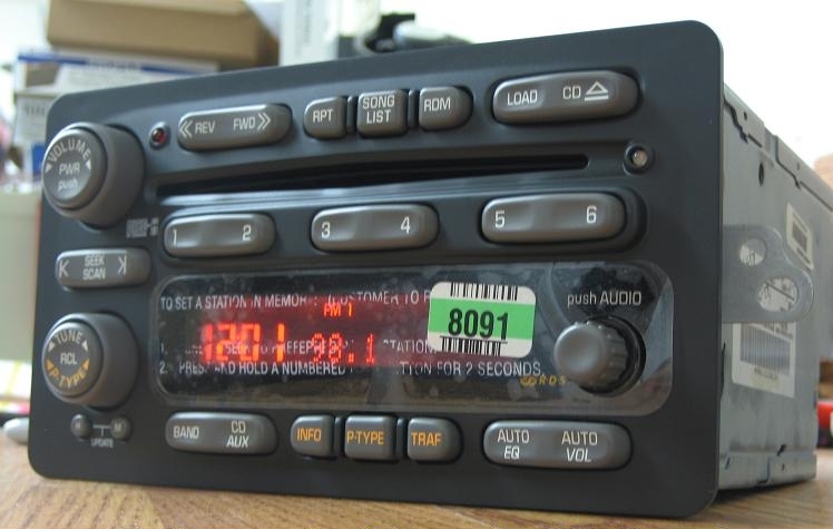 New~ 2001-2005 Pontiac Montana Aztek 6 DISC CD CHANGER RADIO – Unlocked 01 02 03