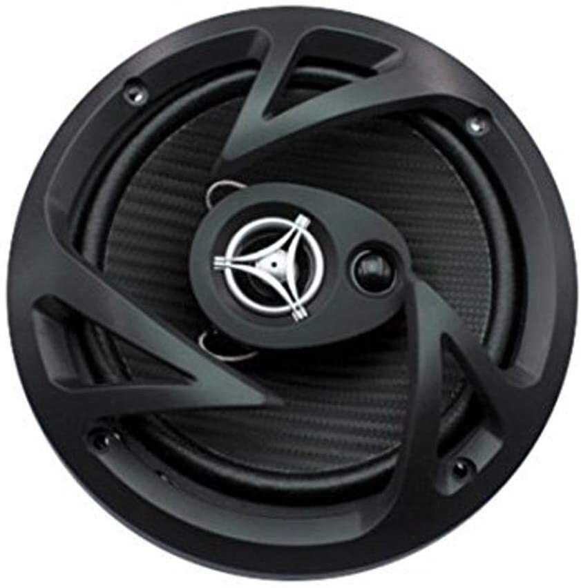 PL40B Single DIN AF/FM Car Stereo w/4X 6.5″ 400 Watts Coaxial Car Speakers