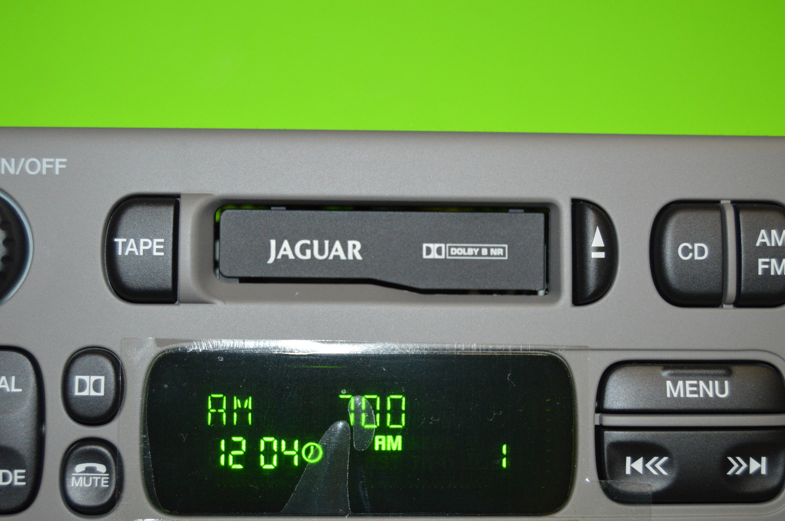 GRAY Jaguar S-Type cassette player radio stereo 00 01 02 XR8F-18K876-DHAGN