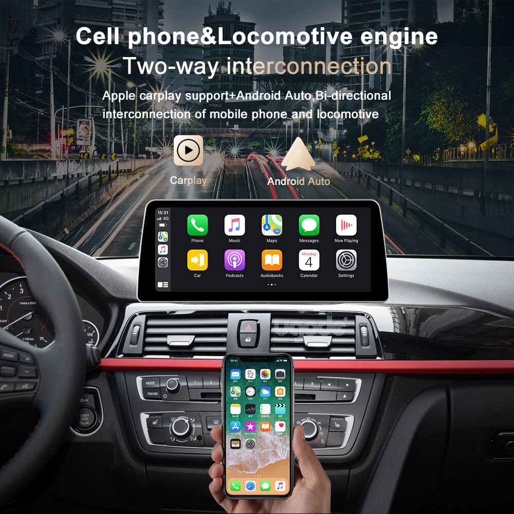 12.3inch Android13 8+256G Screen CarPlay Retrofit BMW 3/4 Series M3 F30 F31 F80