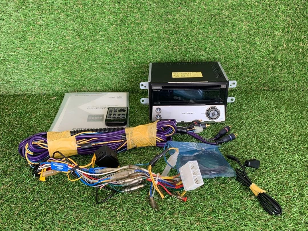 [Rare] Carrozzeria FH-P077MD Comes with remote control and instruction manual.