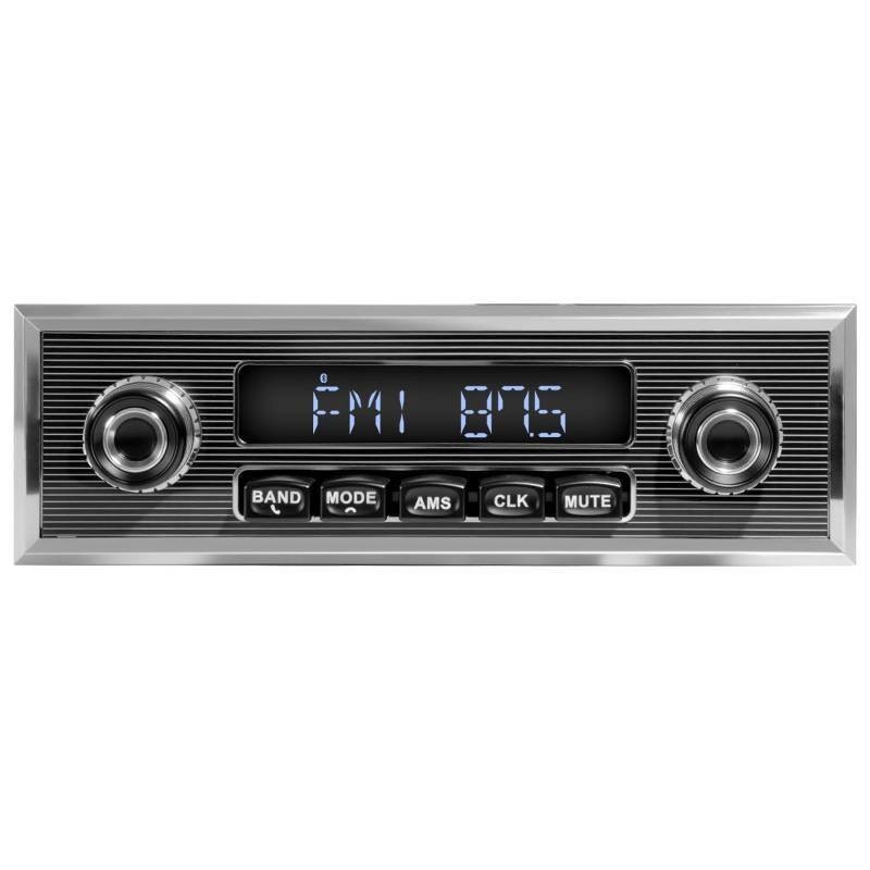 Retro Style Classic Car Radio – ABSOSO Bluetooth Single Din Vintage Stereo -…