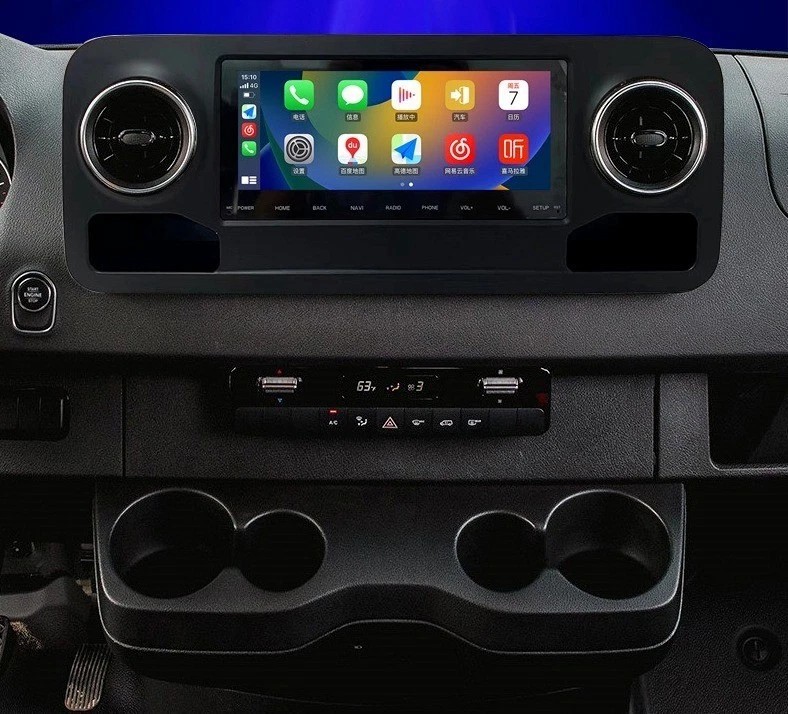 10.25” HD Car Stereo Radio Android Navigation 4+64G For Benz Sprinter 2019-2022