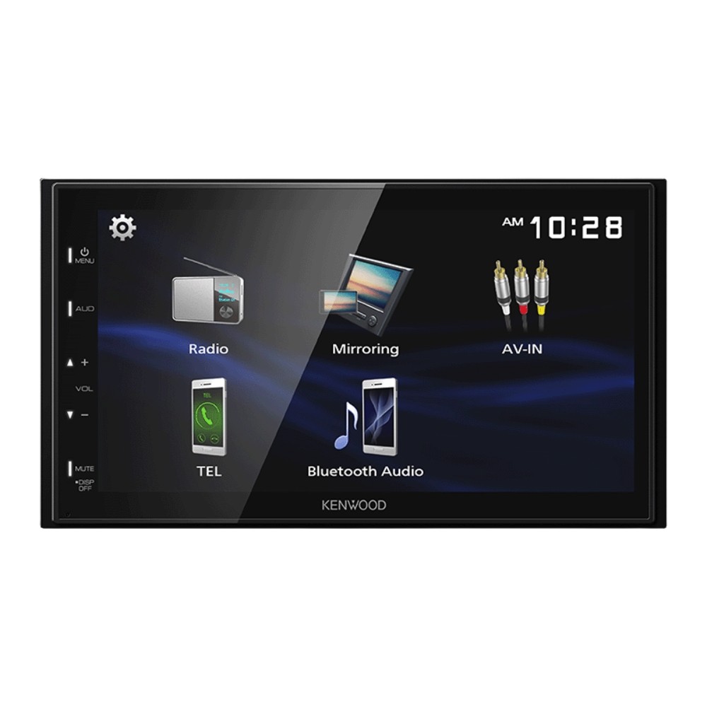 Kenwood DMX129BT 6.8″” Multimedia Receiver w/ CMOS-230LP1 Universal Backup