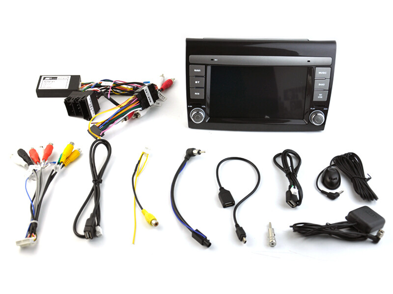 For Fiat Bravo II 2007-2014 Car Stereo Radio 8-Core Android 12 GPS 6GB+128GB BT