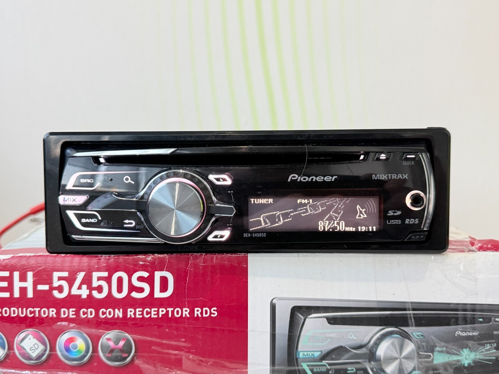 Pioneer DEH-5450SD Car Stereo Cd Player USB Sd AUX MP3 1DIN Radio