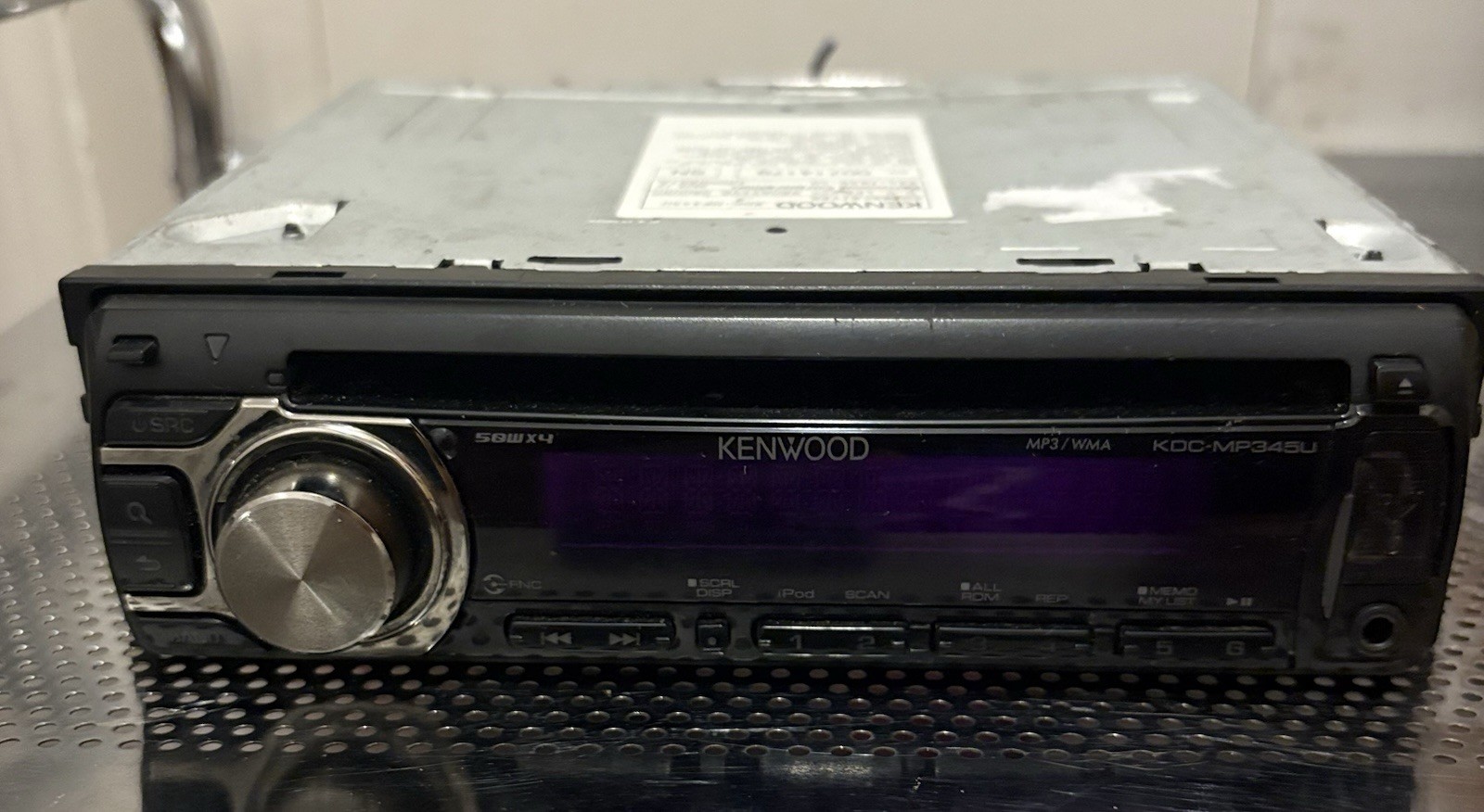 Kenwood KDC-MP345U Car Radio Receiver Stereo CD MP3 WMA USB Aux Input Player