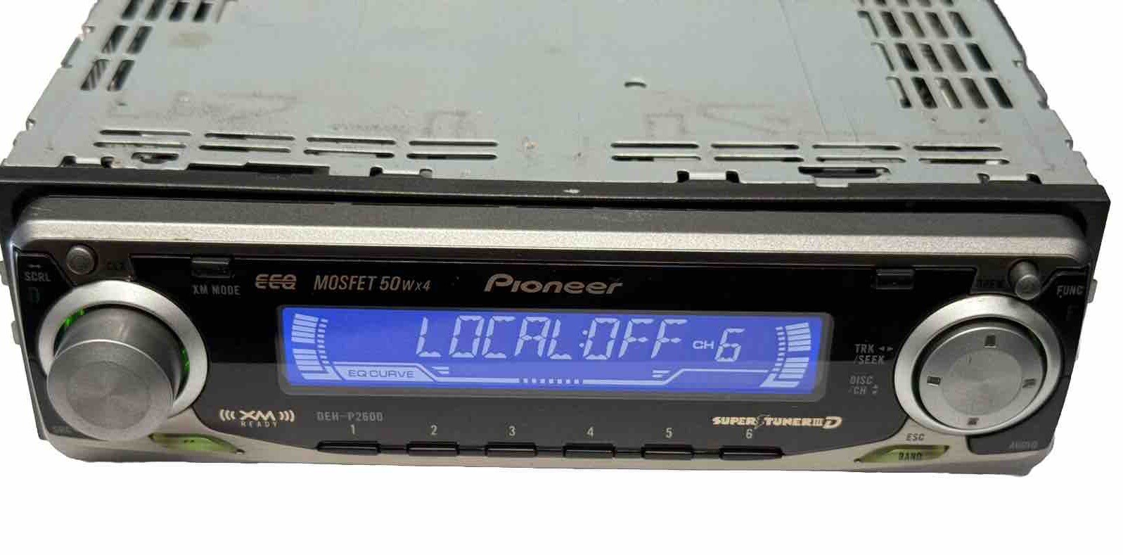 📀🚘Pioneer DEH-P2600 CD Player In Dash Receiver Car W/Accessories See Pictures￼