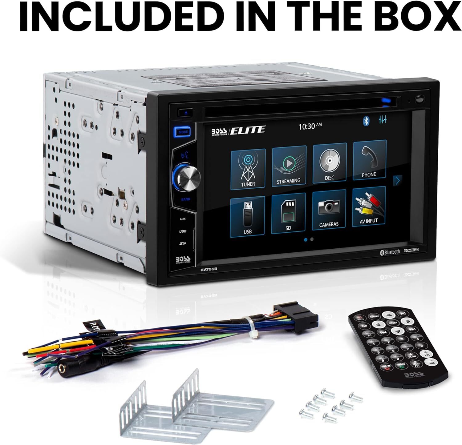 Brand New 6.2 Inch BOSS Audio Systems BV755B Car Stereo System Touch Screen