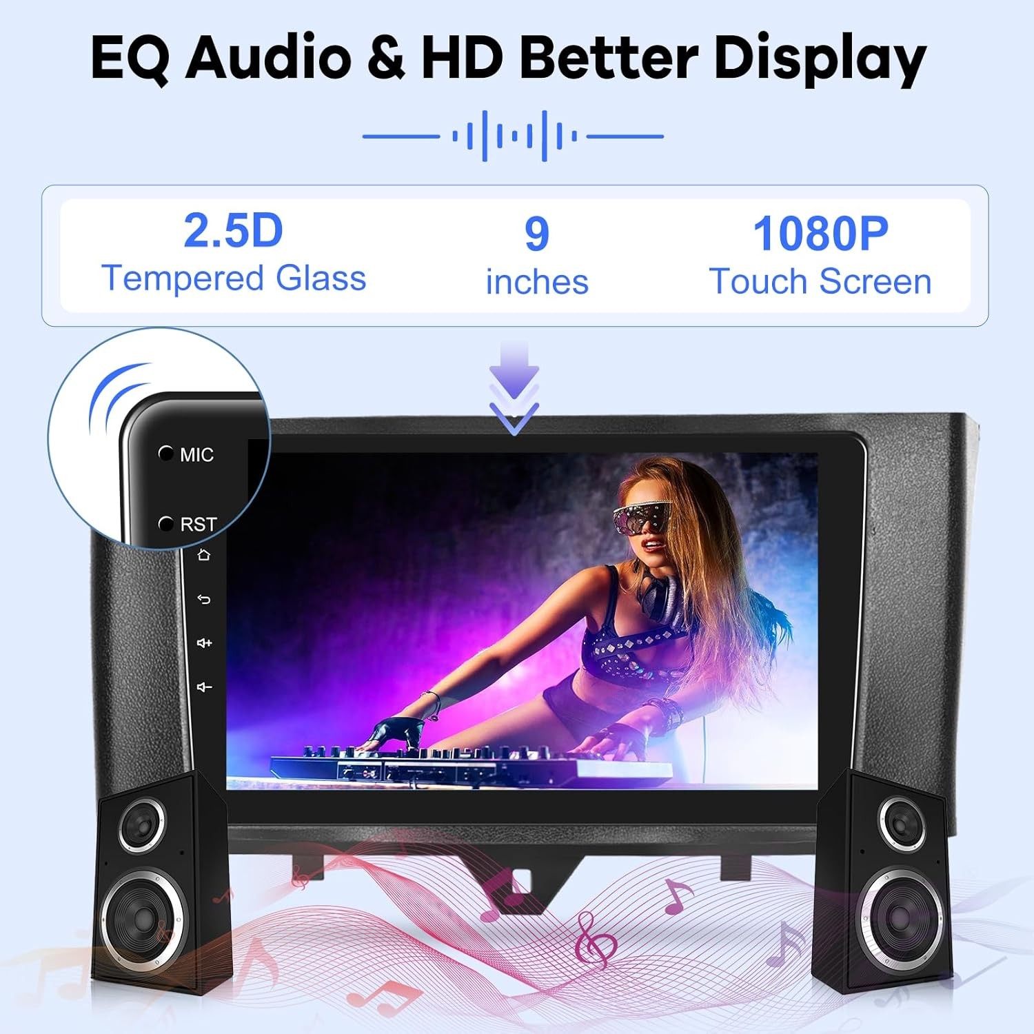 [2G+32G] Car Radio for Mercedes Benz Smart Fortwo 2011-2015, 9 inch Android…