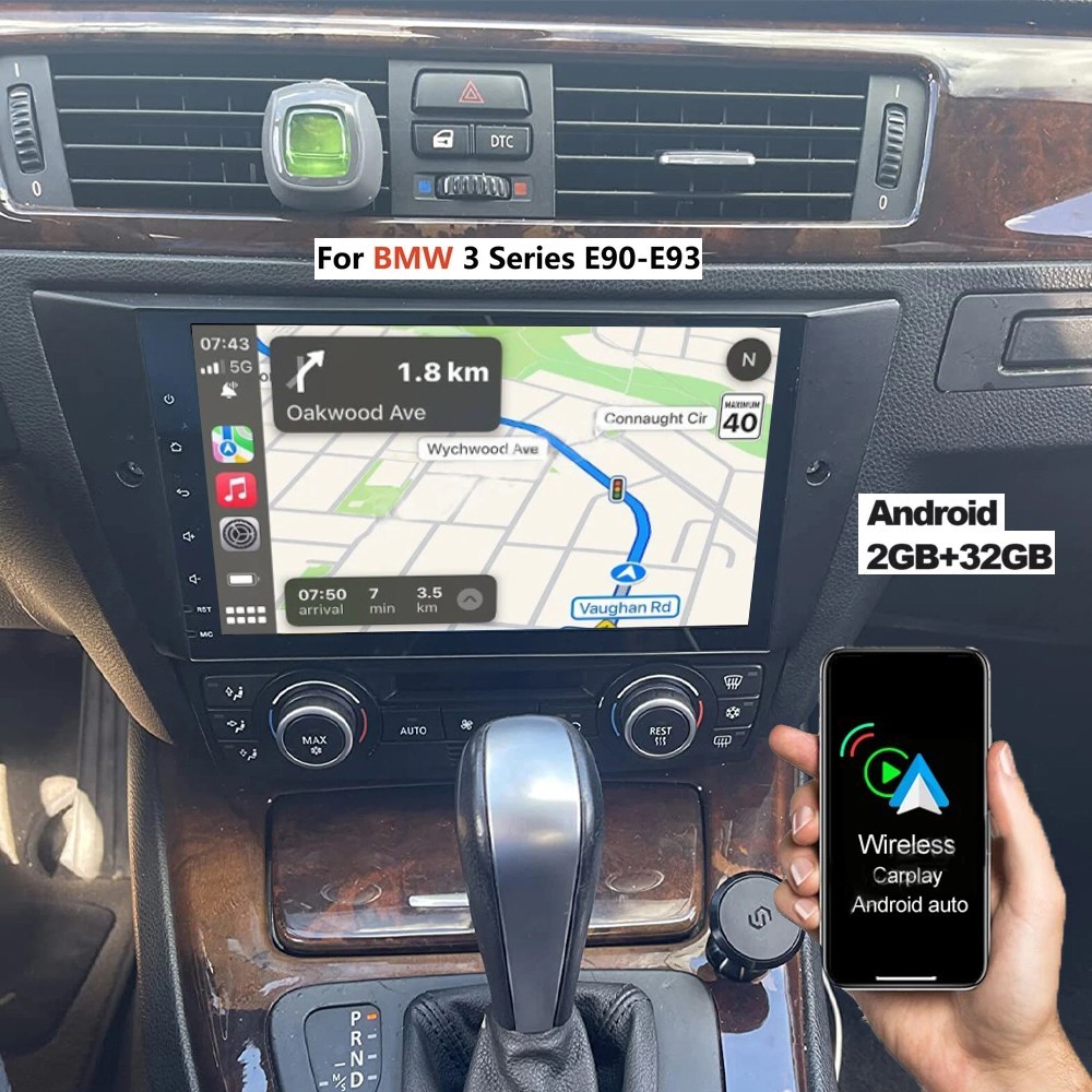 8core for 2005-2011 BMW3 E90 325i 328i CarPlay Android Car Stereo Radio 1280*800
