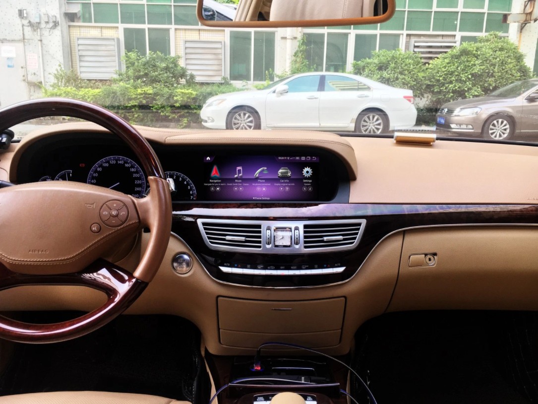 10.25” Car Display Android Stereo CarPlay For Mercedes Benz S Class W221 NTG3.0