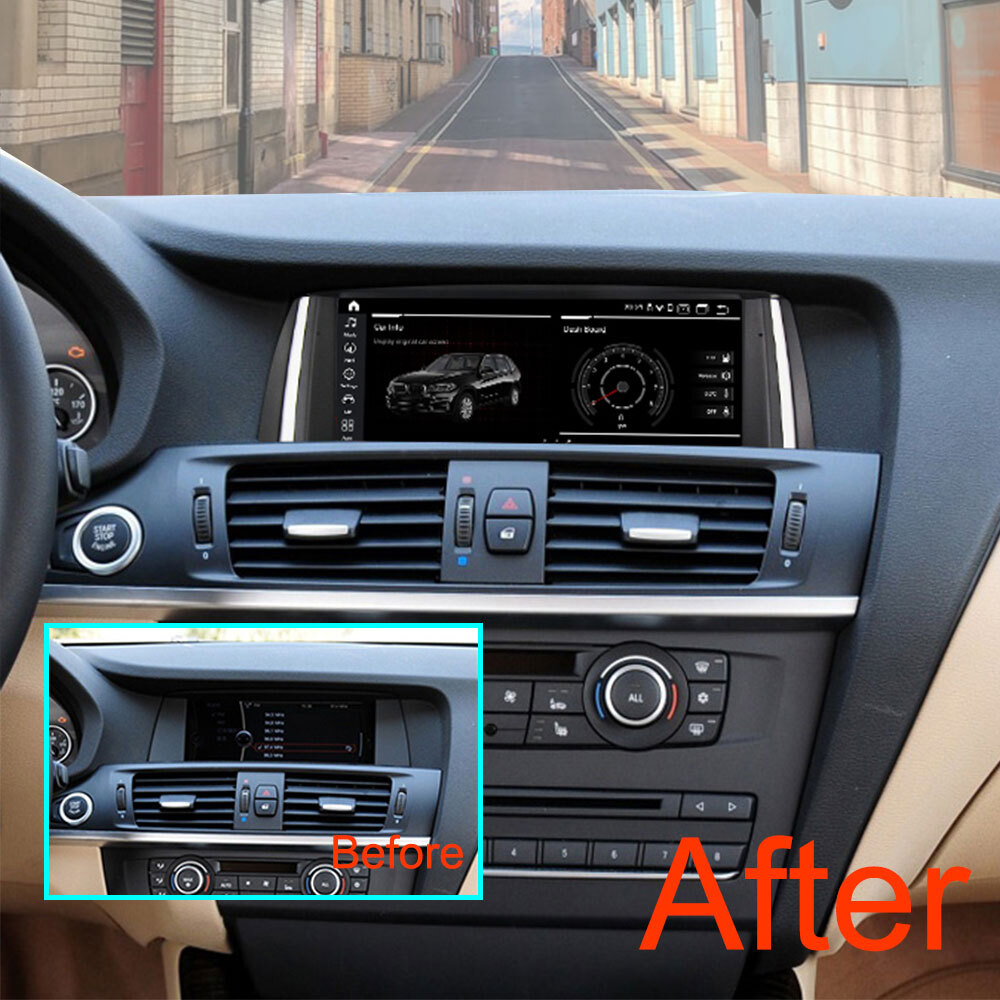 8.8Inch Car Radio Multimedia Player Display Screen For BMW F25 F26 X3 X4 2014-